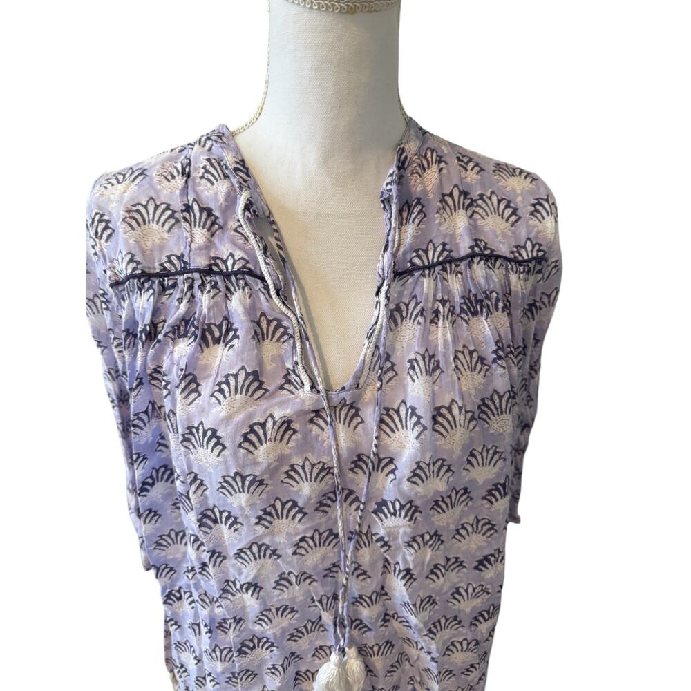 Roberta Roller Rabbit Serafina Cover Up Tunic Lavender S - Picture 3 of 7